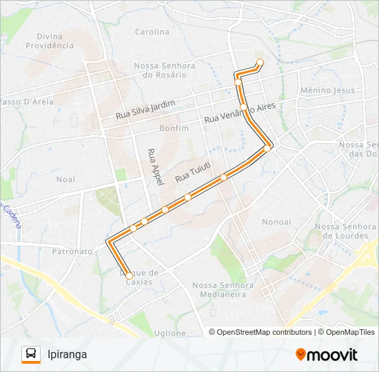 559 IPIRANGA Bus Line Map