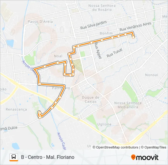 162 PATRONATO Bus Line Map