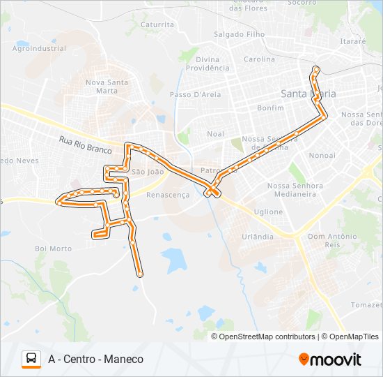 159 VILA ROSSI bus Line Map