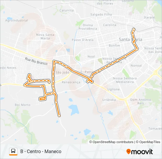 159 VILA ROSSI Bus Line Map