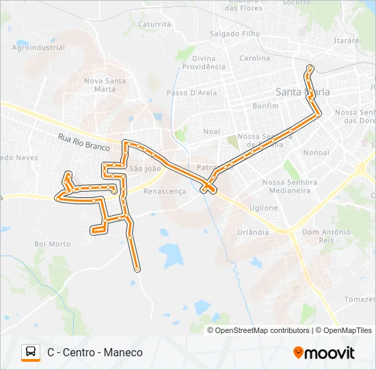 159 VILA ROSSI Bus Line Map