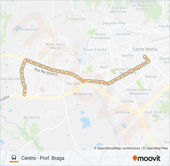 160 TANCREDO NEVES Bus Line Map