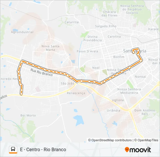 160 TANCREDO NEVES Bus Line Map