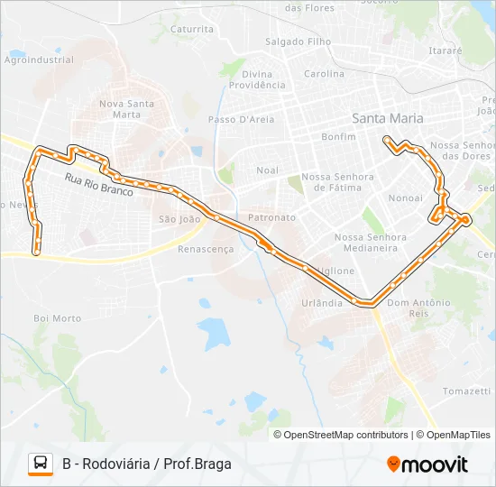 160 TANCREDO NEVES Bus Line Map