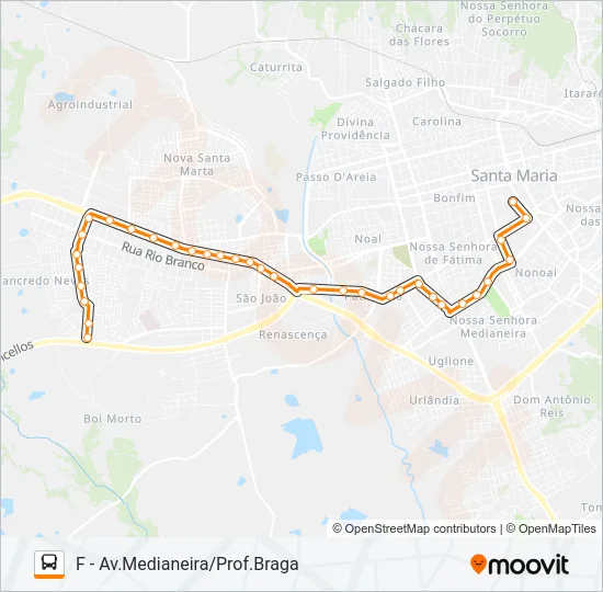 160 TANCREDO NEVES Bus Line Map