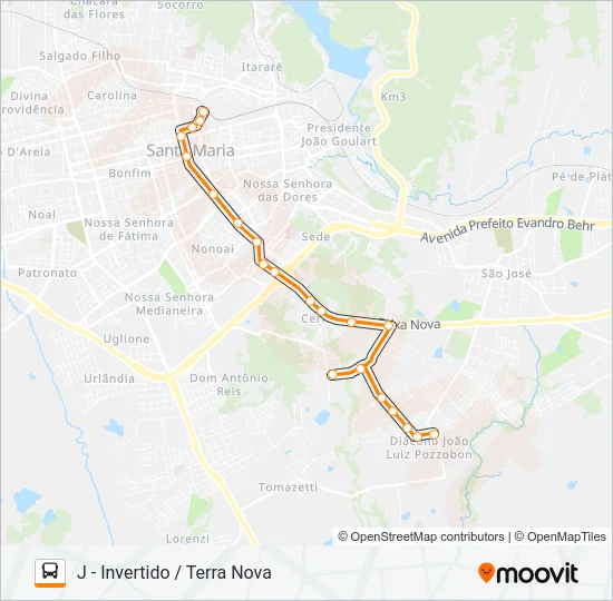 226 JARDIM BERLEZE Bus Line Map
