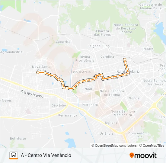 157 PARQUE DE MOTOS Bus Line Map