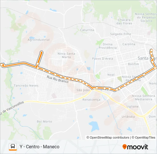 154 PARQUE PINHEIRO MACHADO Bus Line Map