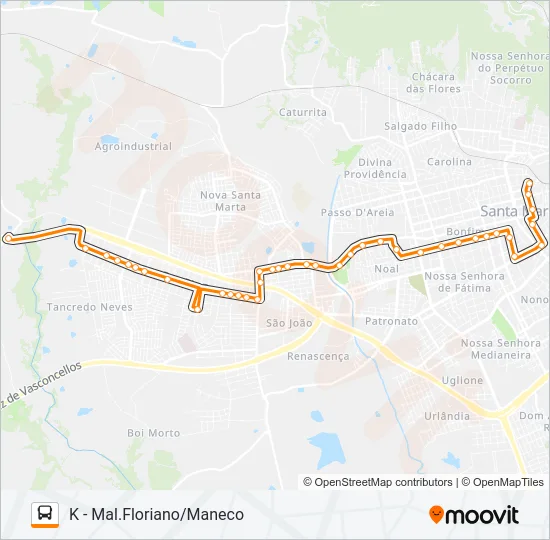 154 PARQUE PINHEIRO MACHADO Bus Line Map