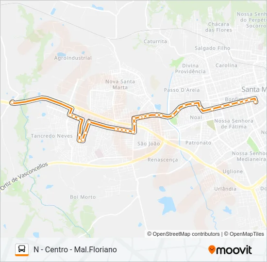 154 PARQUE PINHEIRO MACHADO Bus Line Map