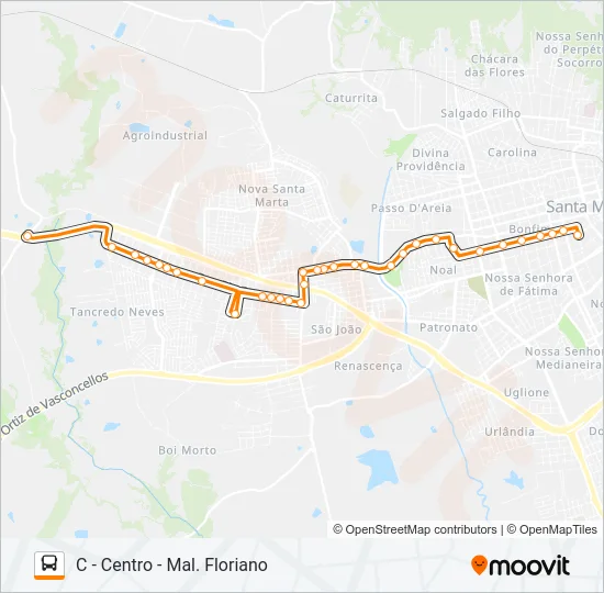 154 PARQUE PINHEIRO MACHADO Bus Line Map