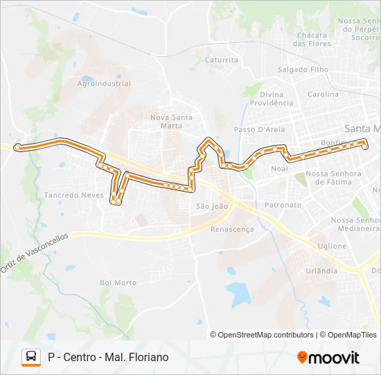 154 PARQUE PINHEIRO MACHADO Bus Line Map