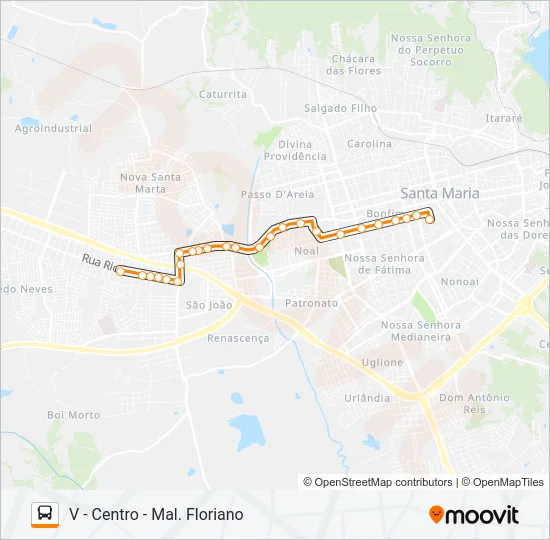 154 PARQUE PINHEIRO MACHADO Bus Line Map