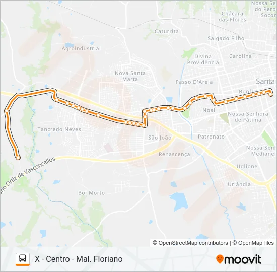 154 PARQUE PINHEIRO MACHADO Bus Line Map