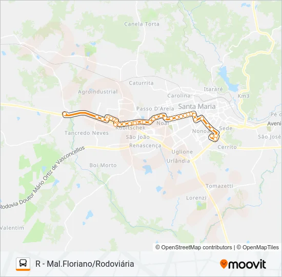 154 PARQUE PINHEIRO MACHADO Bus Line Map