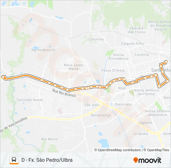 154 PARQUE PINHEIRO MACHADO Bus Line Map