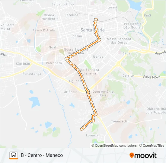 180 LORENZI Bus Line Map