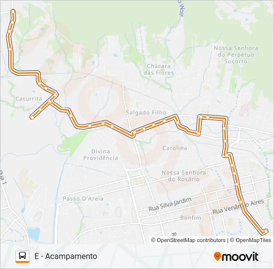146 SANTA TEREZINHA Bus Line Map