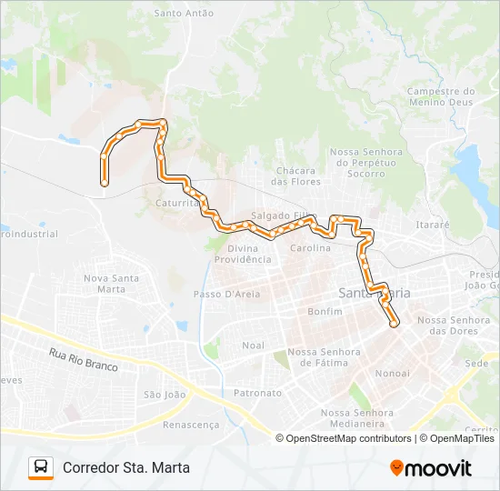 146 SANTA TEREZINHA Bus Line Map