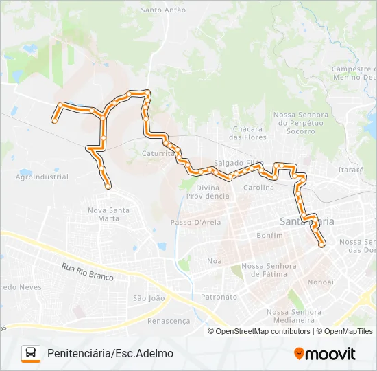 146 SANTA TEREZINHA Bus Line Map