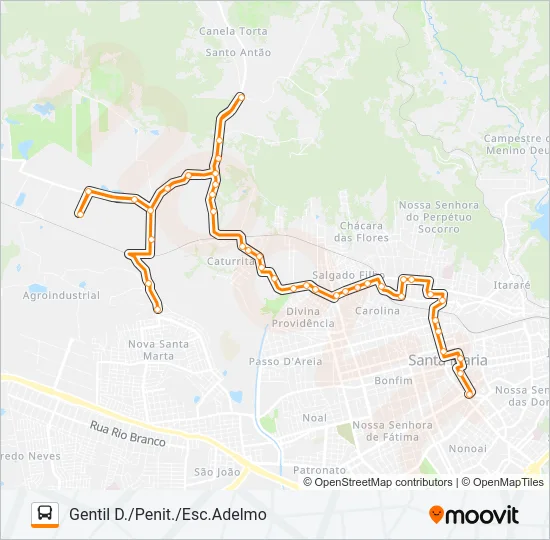 146 SANTA TEREZINHA Bus Line Map