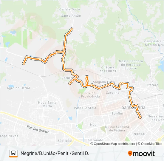 146 SANTA TEREZINHA Bus Line Map
