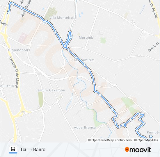 0220 EXPRESSA bus Line Map