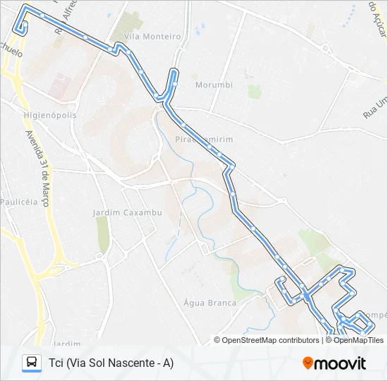 0220 EXPRESSA  Line Map