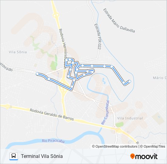 Mapa de 0409 BESSY / TVS de autobús