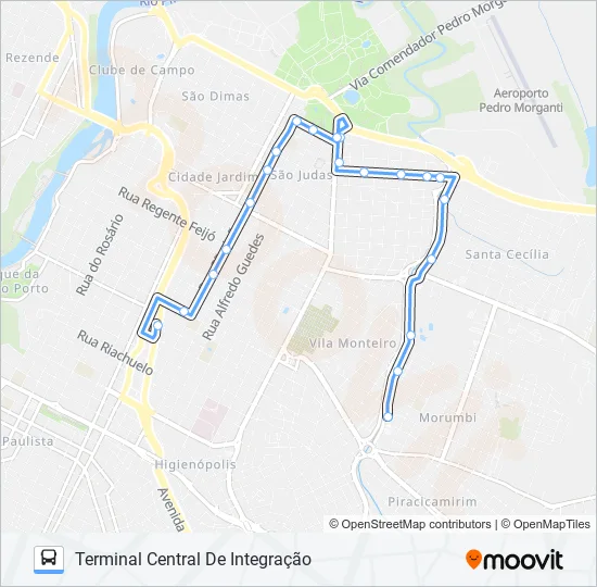 0246 CARLOS BOTELHO  Line Map