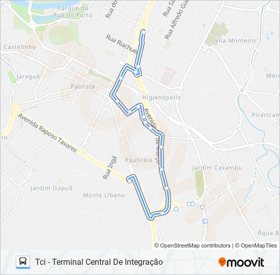 0311 BAIRRO VERDE - TCI / TPA  Line Map