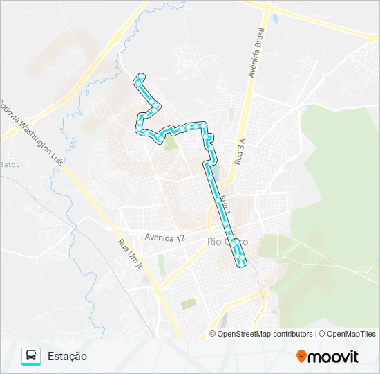 05 APARECIDA / PROGRESSO Bus Line Map