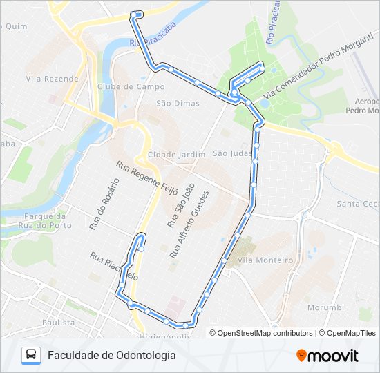 0002 PANORÂMICA bus Line Map