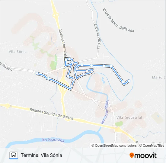 409 BESSY / TVS  Line Map