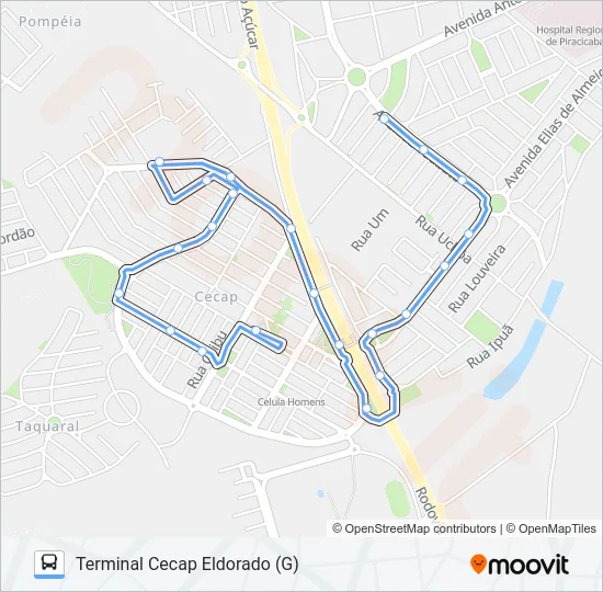 200 CECAP TPI/TCE  Line Map