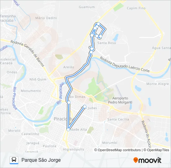 503 SANTA ROSA  Line Map