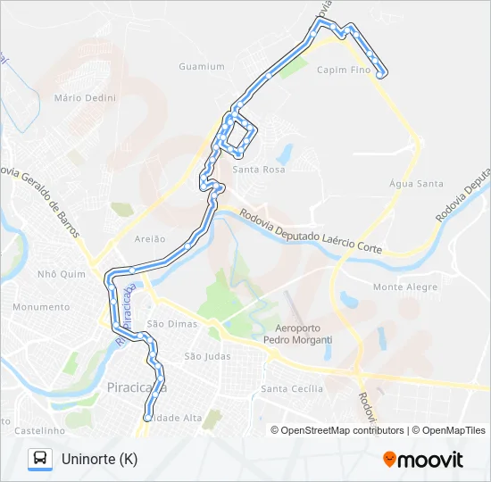 503 SANTA ROSA  Line Map
