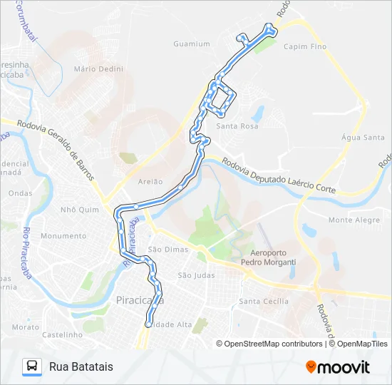 503 SANTA ROSA  Line Map
