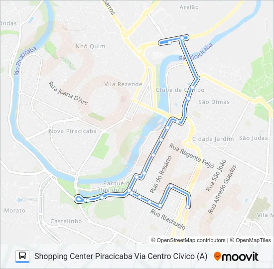 003 SÃO DIMAS  Line Map