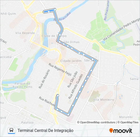 003 SÃO DIMAS  Line Map