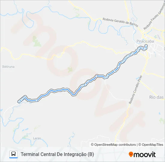 811 ANHUMAS / TERMINAL SÃO JORGE  Line Map