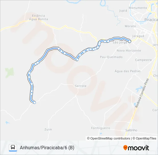 816 NOVA SUÍÇA / TSJ Bus Line Map