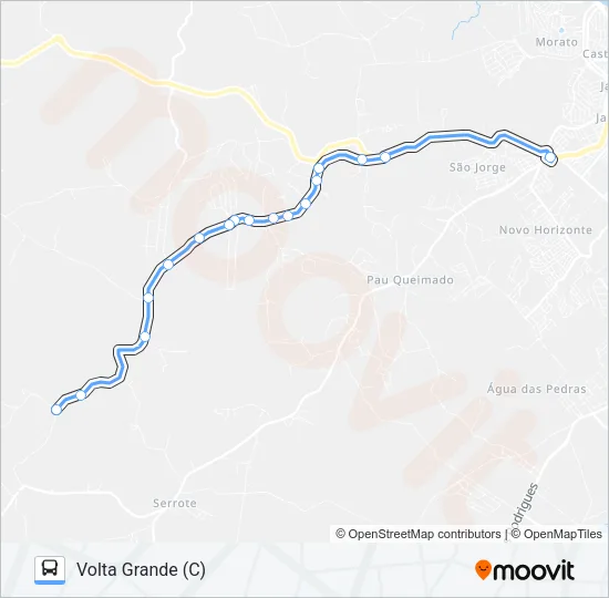 816 NOVA SUÍÇA / TSJ Bus Line Map