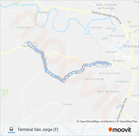 816 NOVA SUÍÇA / TSJ Bus Line Map