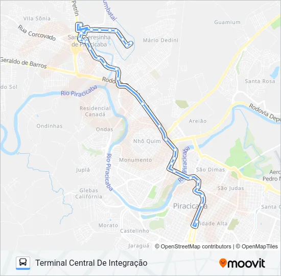 406 BESSY / TCI Bus Line Map