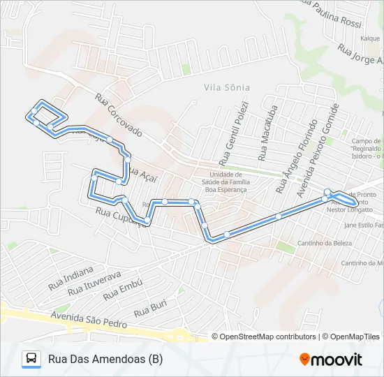 404 BOA ESPERANÇA Bus Line Map
