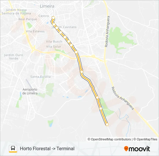 009 TATU (PARRONCHI) X TERMINAL Bus Line Map