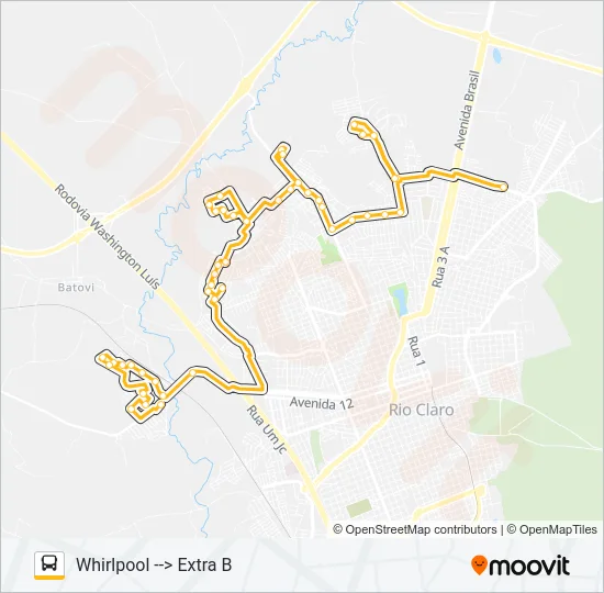 27 WHIRLPOOL Bus Line Map