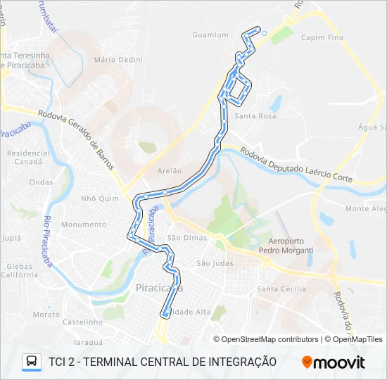 503 Bus Line Map