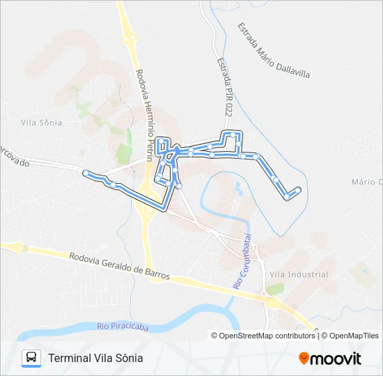 409 BESSY / TVS Bus Line Map